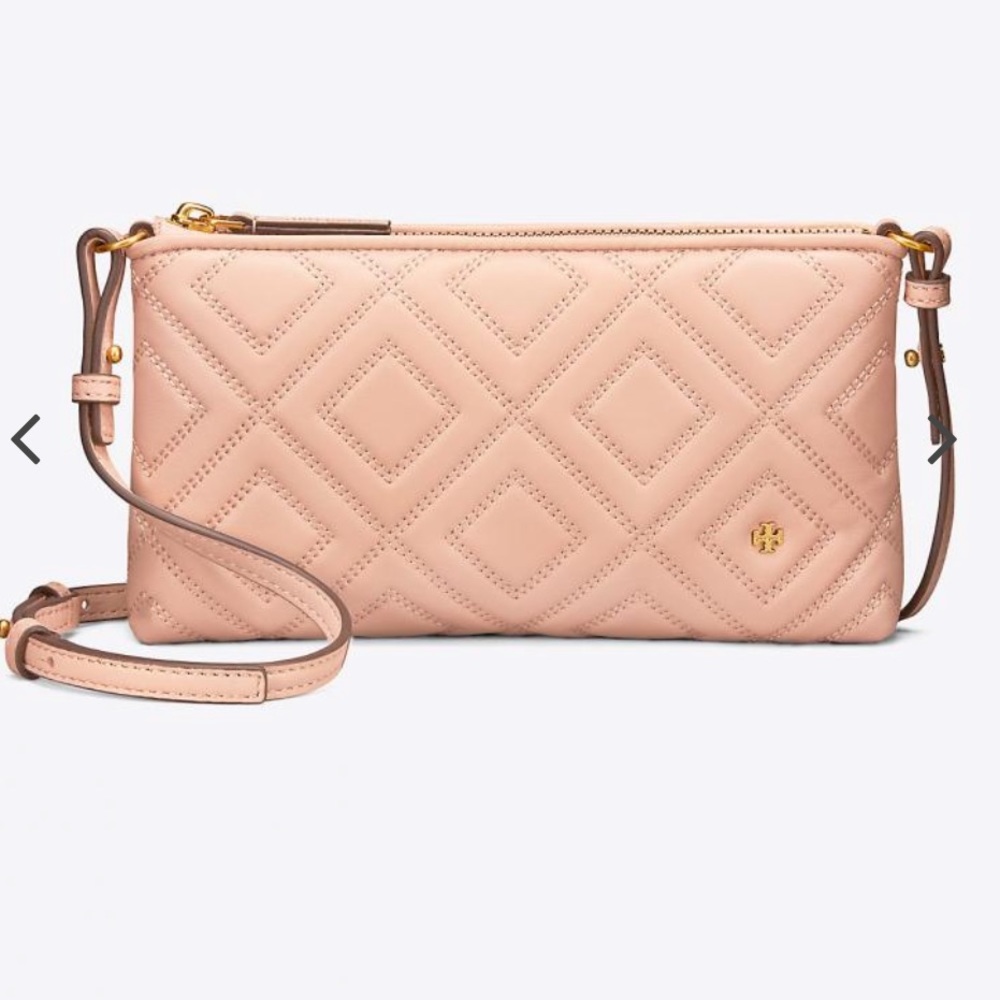 Tory Burch Fleming crossbody new mink (blush)